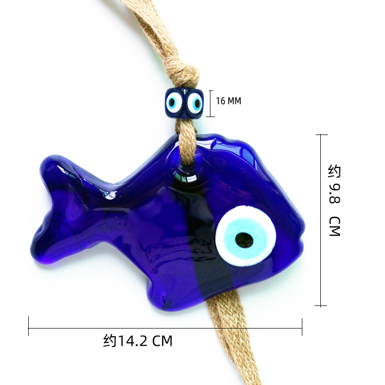 New Blue-Eye Glass Pendant, Devil's Eye, For Home And Office Wall Decoration, Evil Eye Pendant details Picture