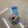 宠物用品玩具新款彩虹球6cm TPR狗玩具 宠物铃铛 宠物七彩球 编织球产品图