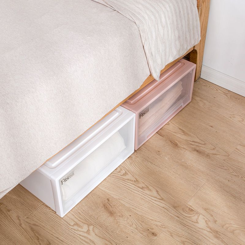 Size: 47.7*44.8*23 direct sales drawer-type underwear storage box, plastic wardrobe organization box, transparent underwear and socks, extra-large box 2205 details Picture