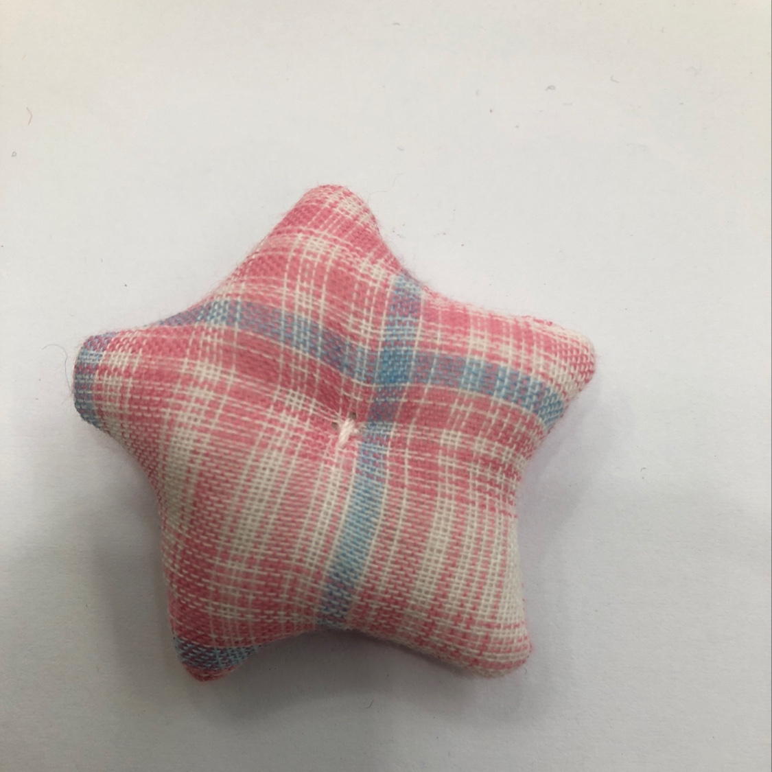 Multicolored checkered five-pointed star ----4 colors details Picture