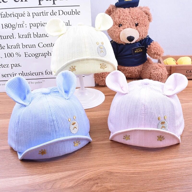 义乌好货 宝宝帽子6-12个月春秋薄夏季儿童男女宝遮阳翻檐棒球帽详情图1