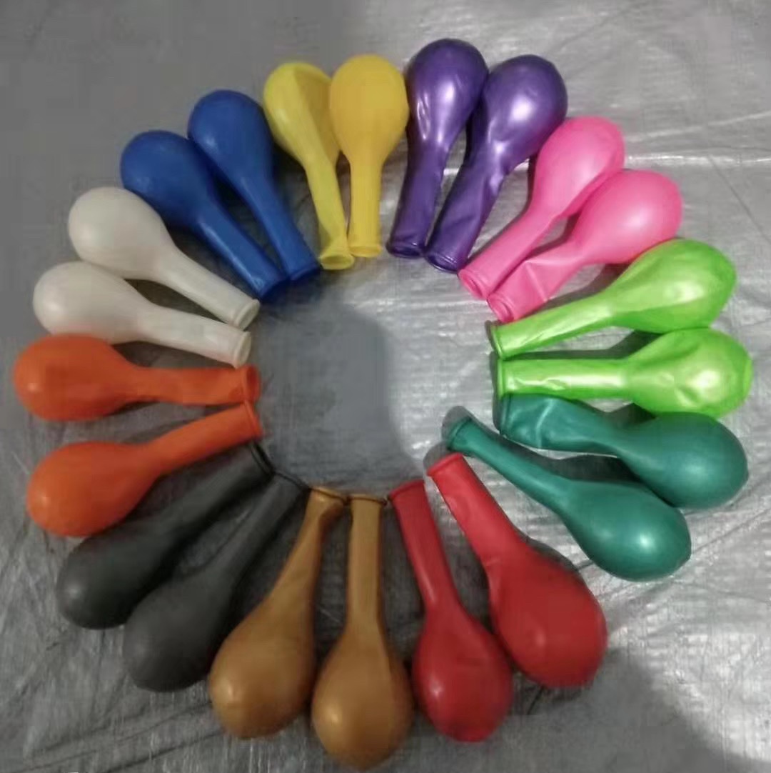 Pearlescent balloons are suitable for festivals, weddings, scene decoration, and children's educational inflatable toys