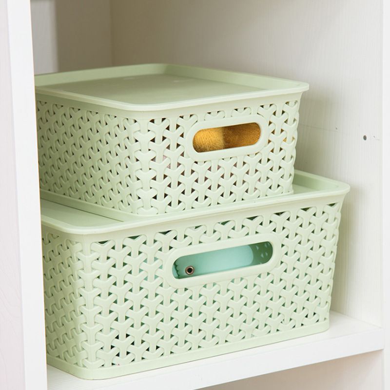 Direct-sale fashionable European and American storage basket, desktop hollowed-out storage basket, creative multi-functional covered storage basket, large size Application Scenario