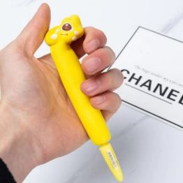 Yiwu Good Product One-Eyed Cute stress-relieving Pen, cute yellow Specification image