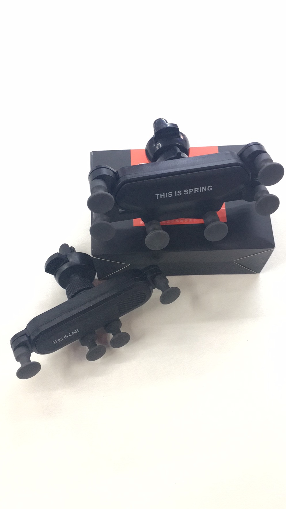 一字型4点 6点出风口重力支架 热销款厂家直销详情图4