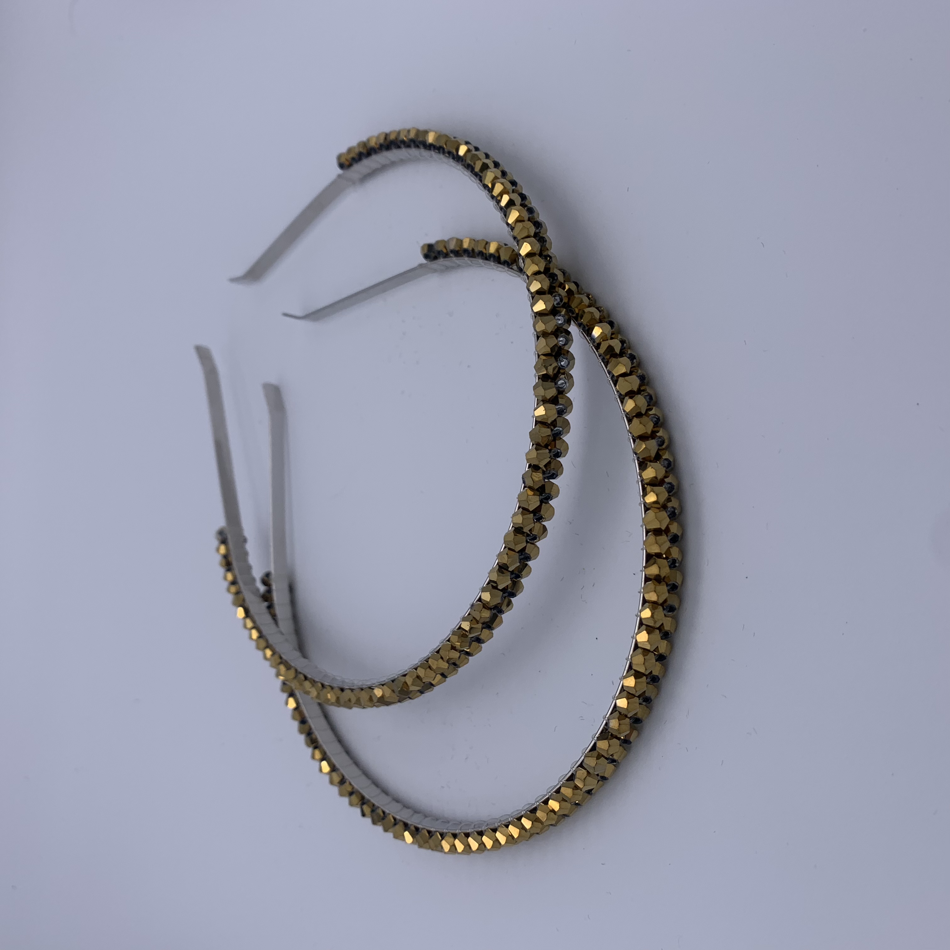 热销韩版头扣水晶发箍带齿防滑洗脸发夹女士头箍百搭网红波浪简约详情图5