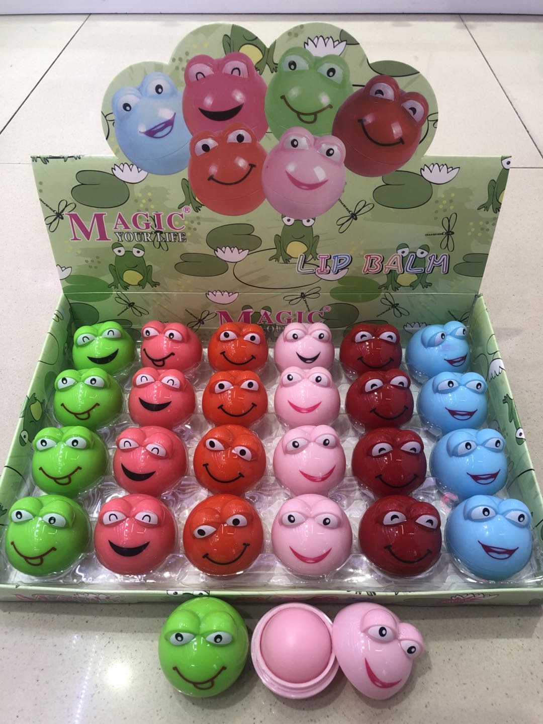 Cartoon cute lip balm, lip oil, lip care, facial pre-makeup care, beauty products factory direct sales undefined