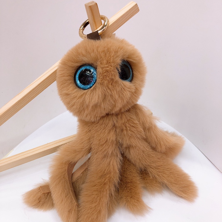 Blue eye big octopus 21cm key chain pendant thumbnail