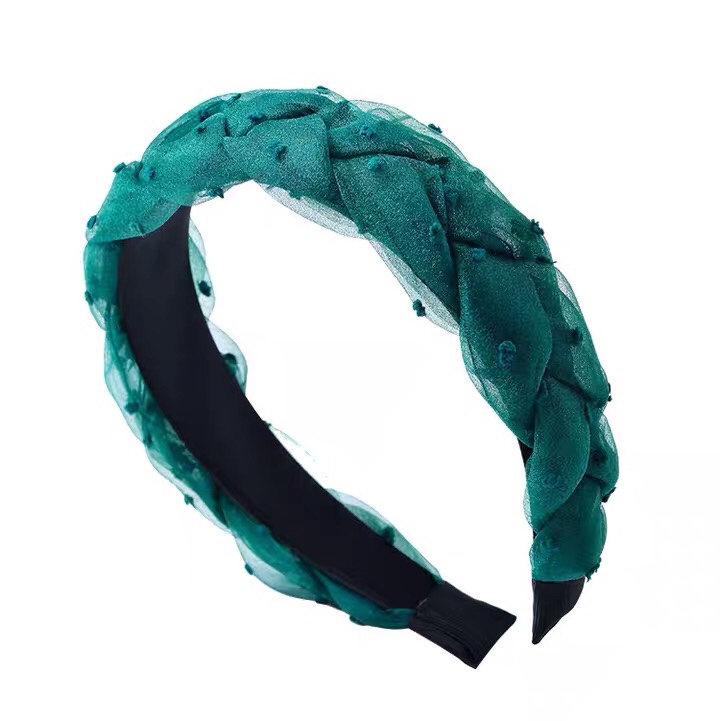 Japanese-style cute girl hair clips, green hair ties, hair accessory edge clips, Korean hair clip clips, headwear cards