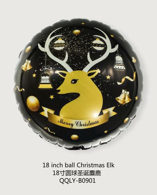 Aluminum Film Ball 18 Inch Round Ball Balloon Party Supplies Manufacturers Wholesale Item Picture
