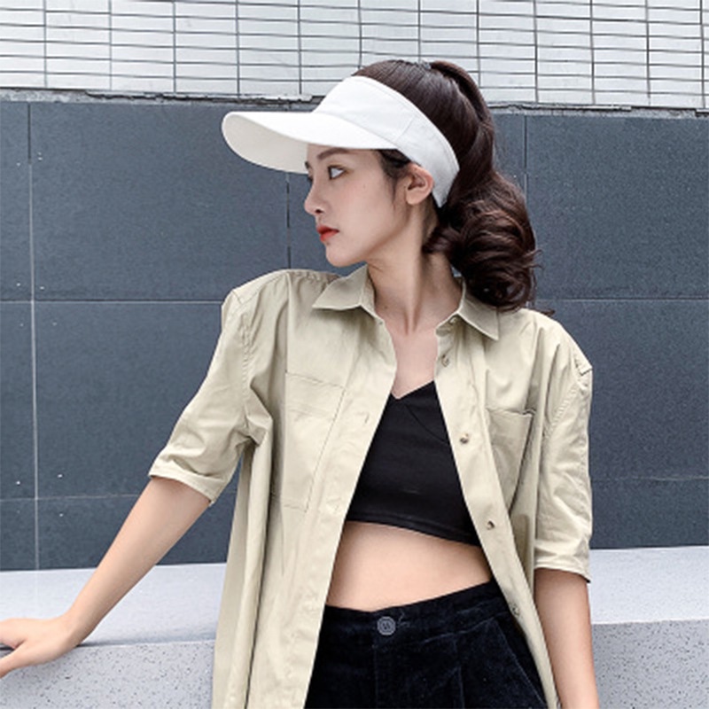 Ponytail, hat, wig, long curly hair