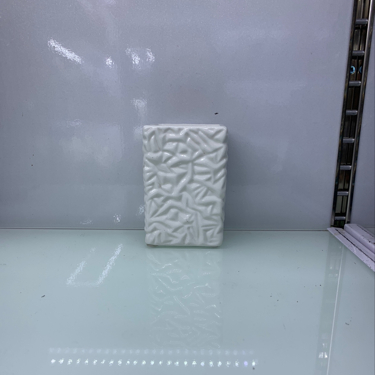 Small square bottle