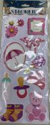 Yiwu Good Goods Jiahong Sticker Manual Three-Dimensional Paste 10*28Cm Specification drawing