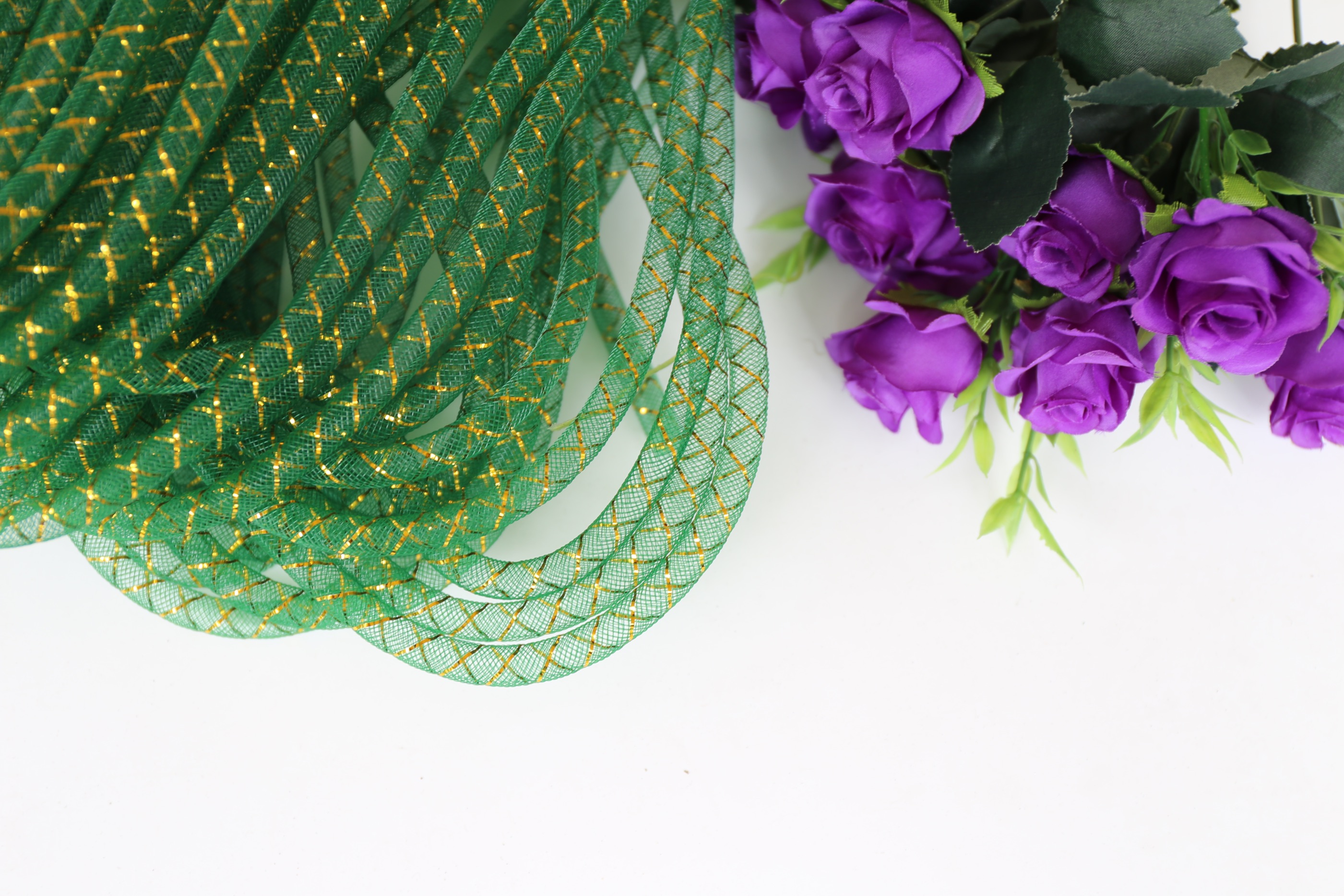 8Mm Mm Elastic Mesh Tube Elastic Nms Bracelet Necklace Acrylic Diamond Accessories Specification drawing