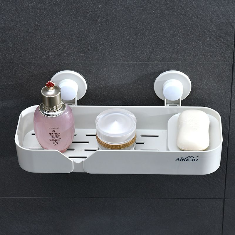 Direct sales bathroom soap and fragrance cover magic tool, water-draining powerful, no need for drilling rack, stick on the wall 601 details Picture