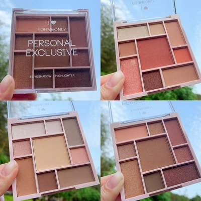 For Me Only 9 Shades Of Eyeshadow