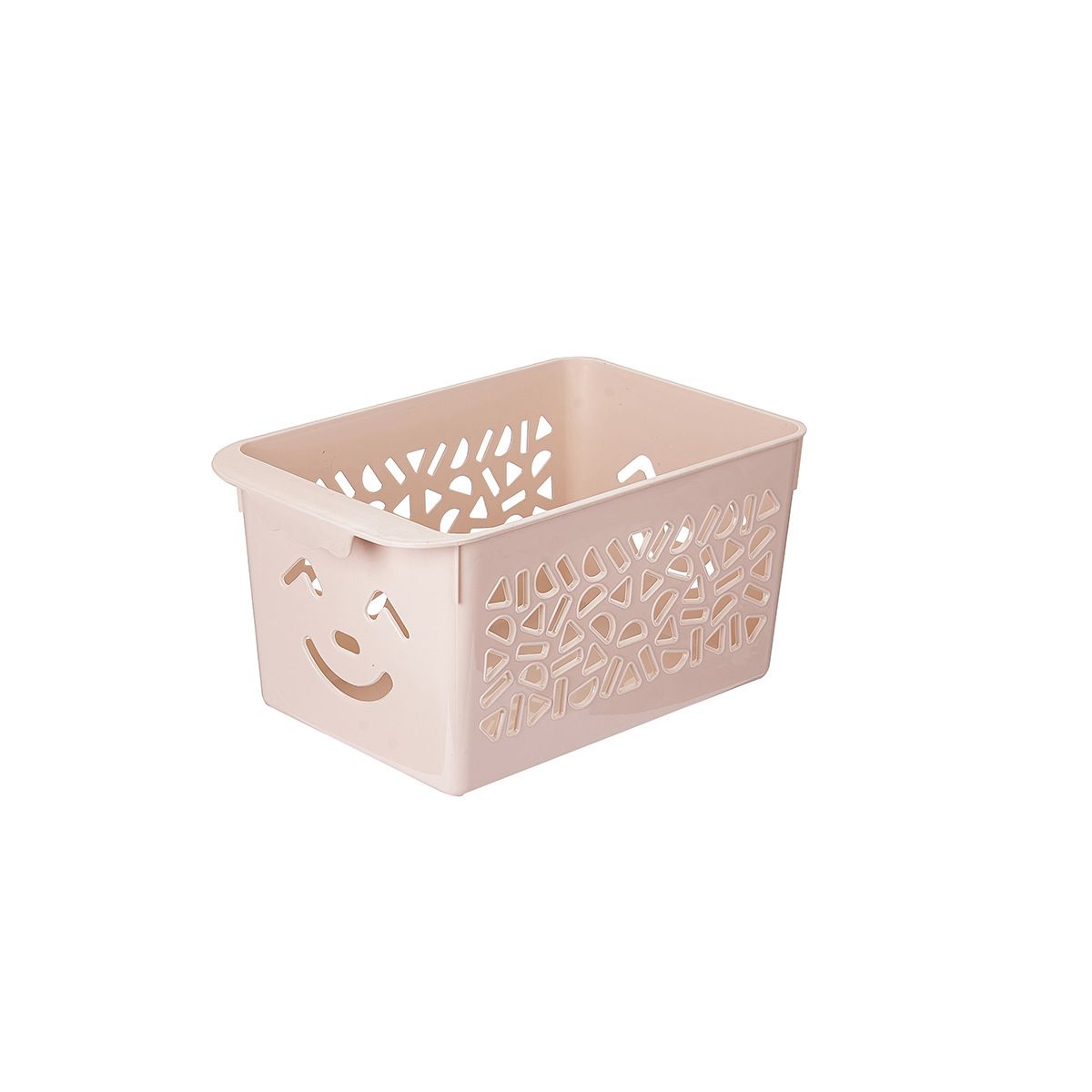 Direct sales kitchen storage baskets, cosmetics storage boxes, shelves, plastic sundries, small bath frames, Lanzi dormitory storage baskets, large size 3503-A Item Picture