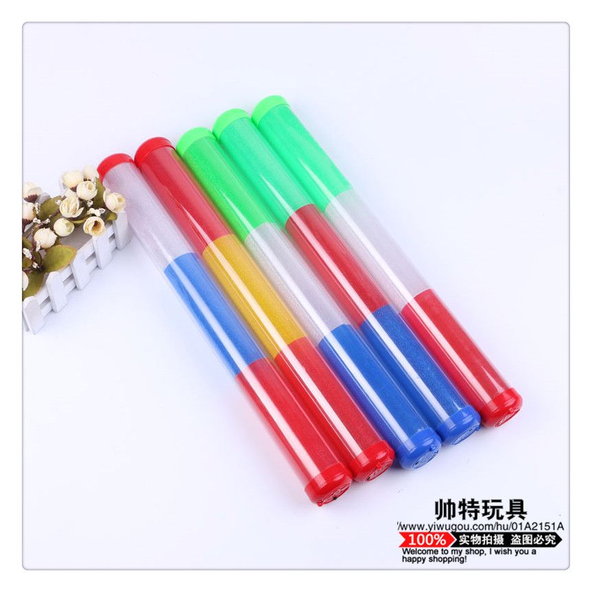 Plastic flashing sticks with lights, cheering for competitions, bar livening, parties, holding for celebration, decoration, popular three-color sticks