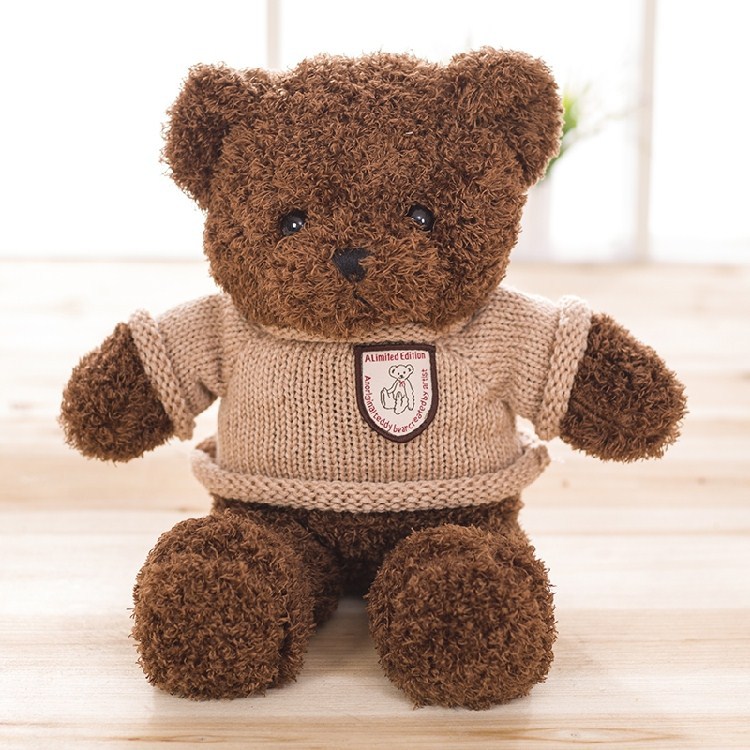 Vestido oso bondadoso de peluche de algas oso de peluche juguetes para niños niñas dibujos animados muñeca ragdoll regalo 70cm