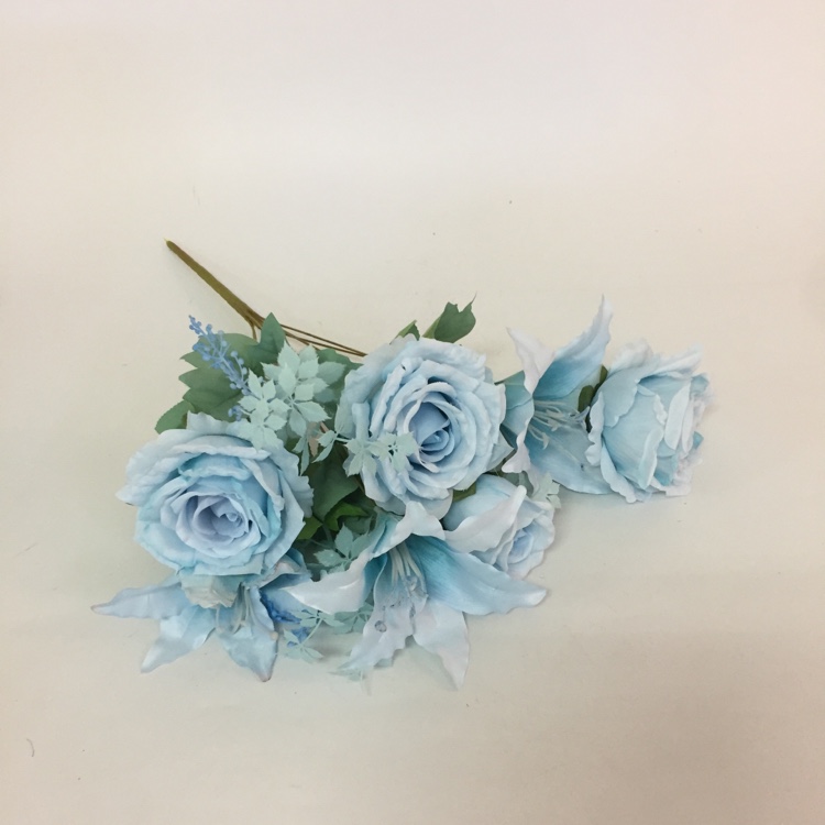 Hundred Years Good Combination Simulation Rose Hundred Flowers Fake Silk Flowers details Picture