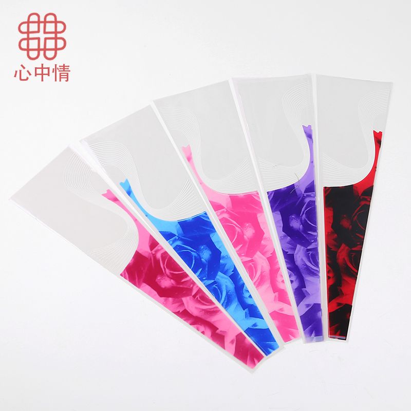 心中情厂家直销花束包装袋单支袋