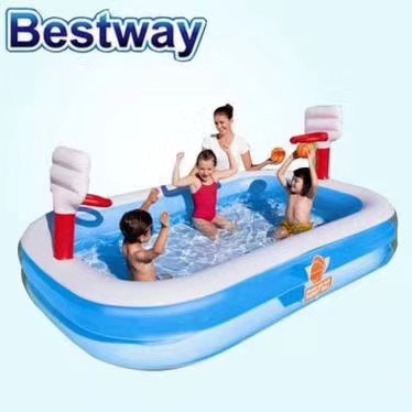 Blue ball pool