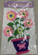义乌好货 佳弘贴纸 毛毡布花朵贴