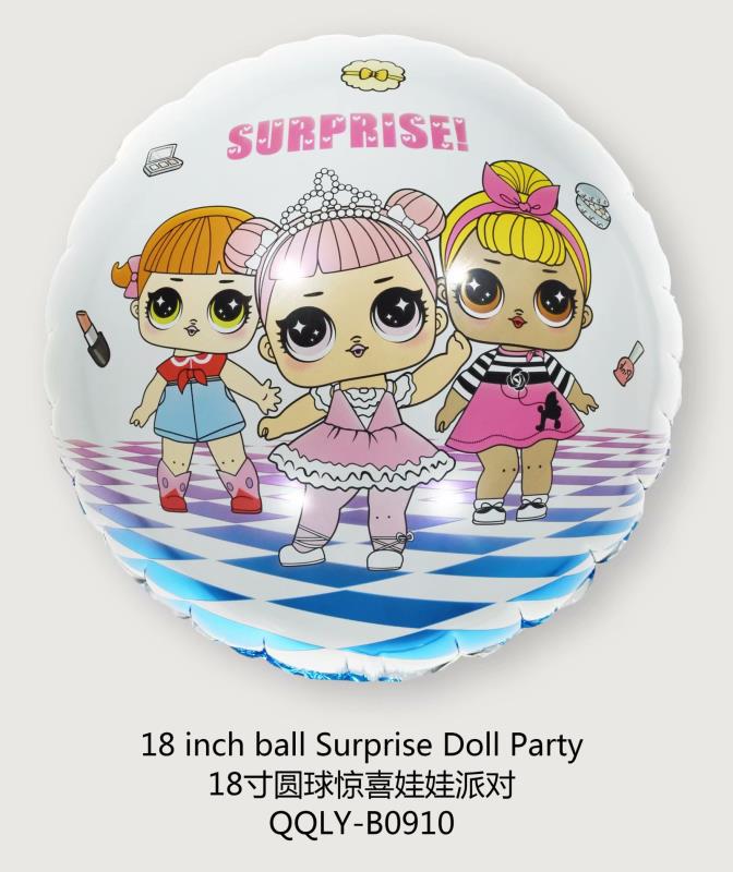 Aluminum Film Ball 18 Inch Round Ball Balloon Party Supplies Manufacturers Wholesale undefined