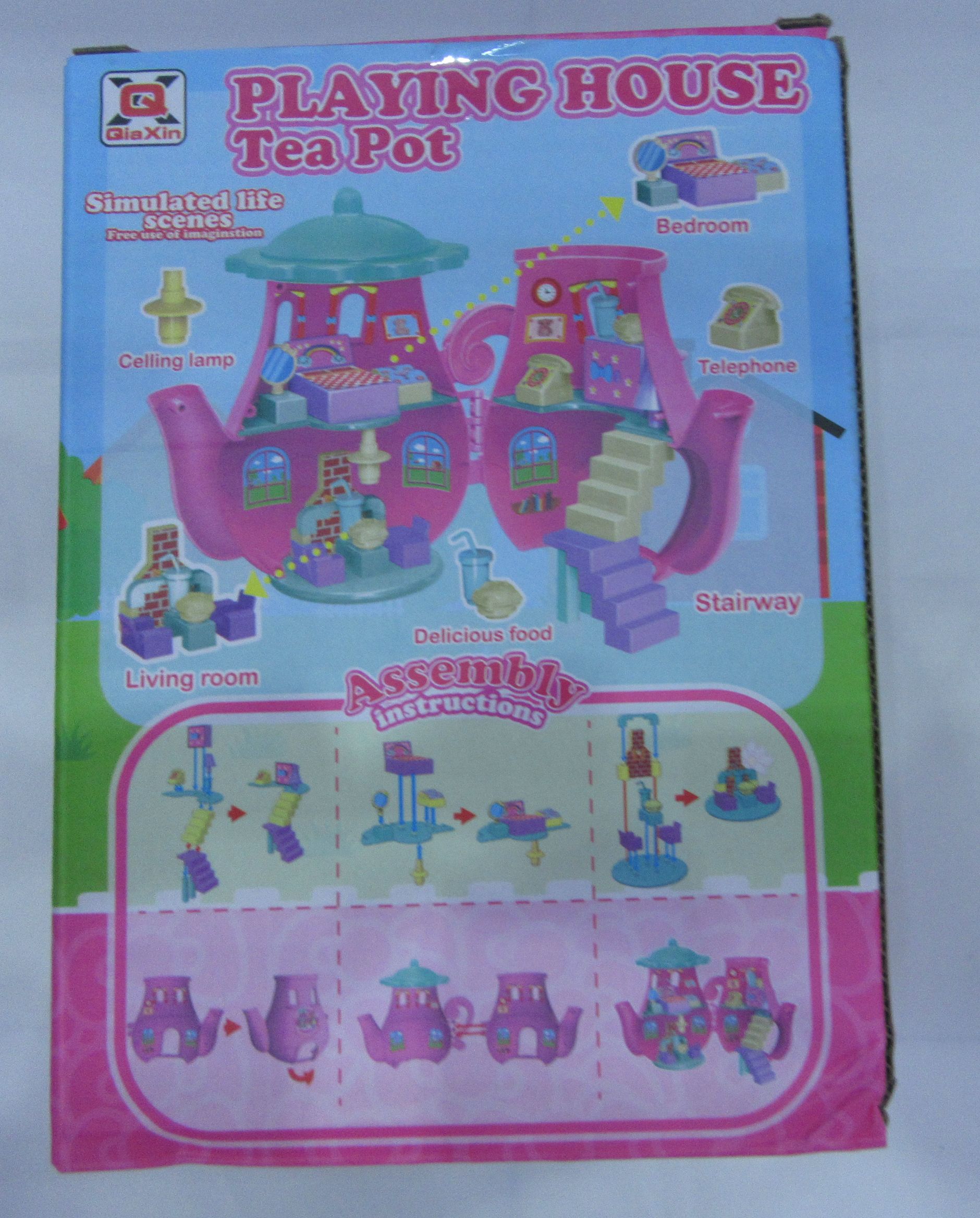 New children's toy tea set house, two-piece set Specification image