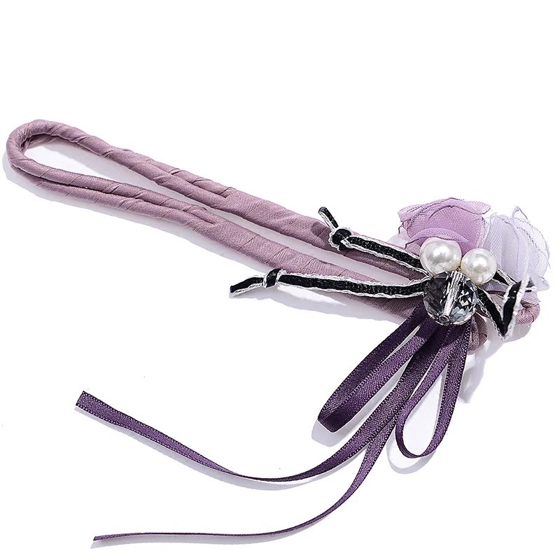 Japanese-style cute girl hair clips, gauze flower hair ties, hair accessories, side clips, Korean hair clips, headwear cards