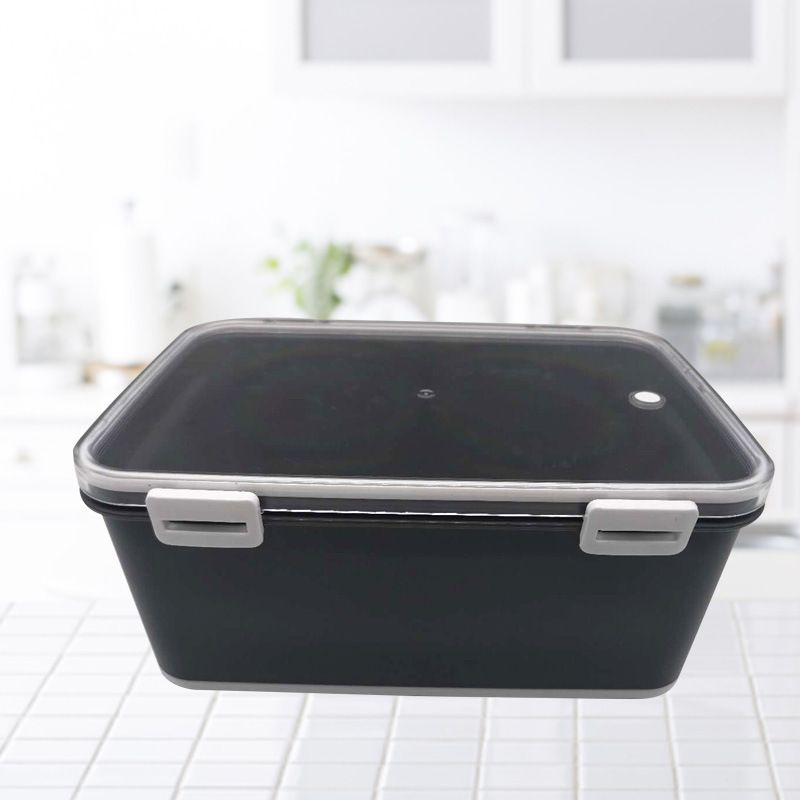 Direct-sale transparent plastic box, rectangular sealed box, refrigerator refrigeration box, food storage box, commercial storage box w-06 full figure