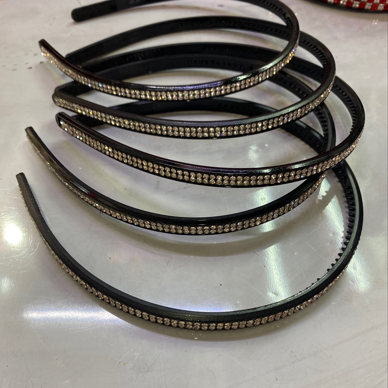 2 drainage drill buckle ins wind lovely Sen hair clip headband Female all sweet hair accessories Korean outing temperament Korean version simple headband thumbnail
