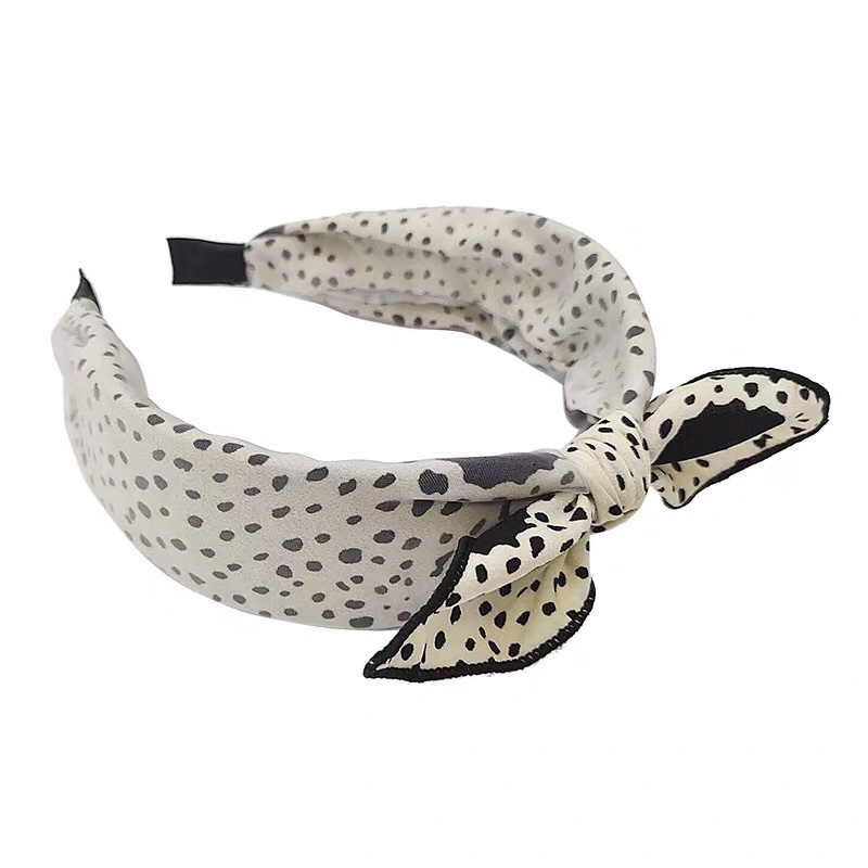 Japanese-style cute girl hair clips, beige bow hair ties, hair accessories, side clips, Korean hair clips, headwear cards