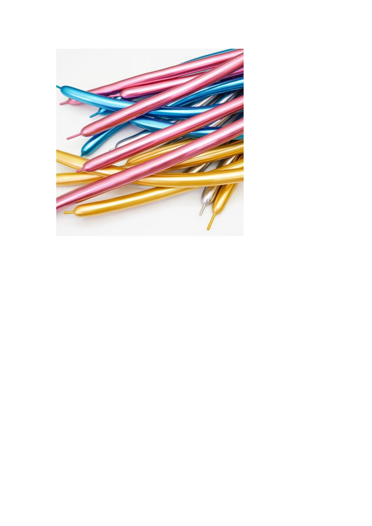 儿童玩具动物DIY魔术气球 表演装饰派对百变金属长条乳胶气球1详情1