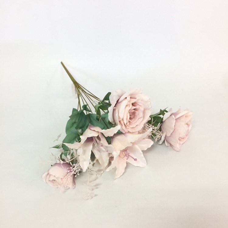 Hundred Years Good Combination Simulation Rose Hundred Flowers Fake Silk Flowers Application Scenario