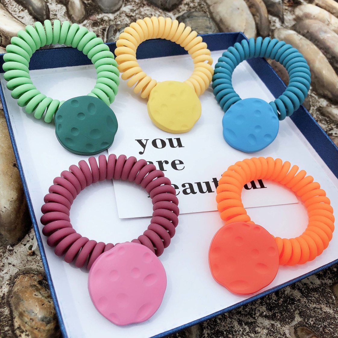 Telephone Cord Head Hair Band