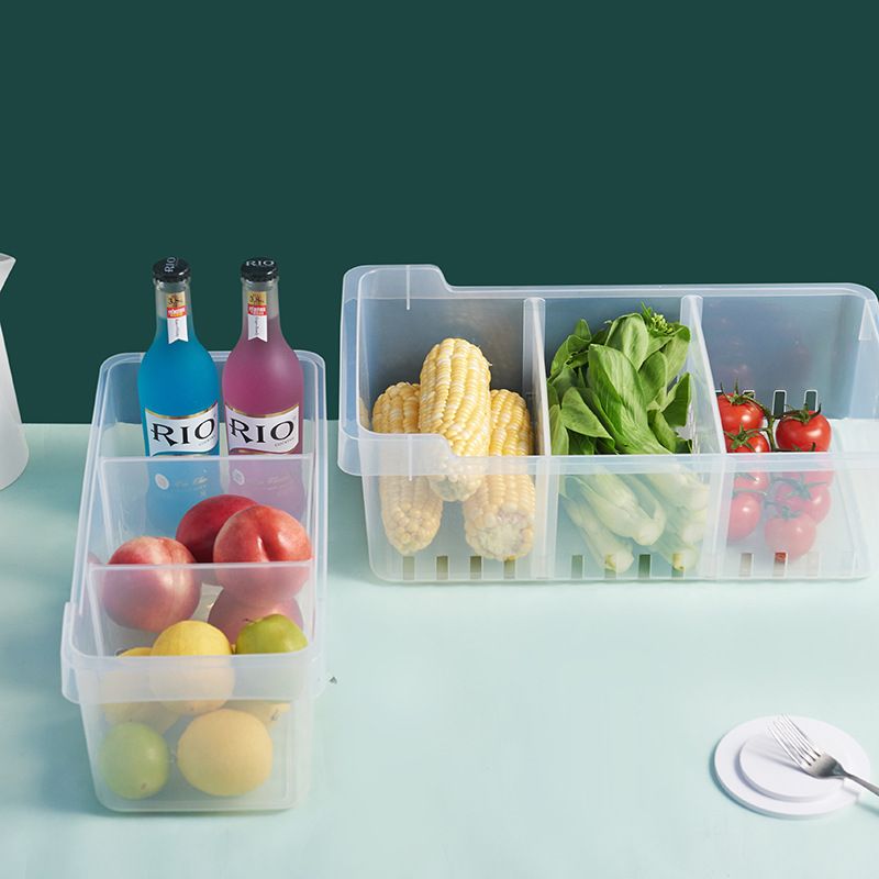 Direct sales storage box, frozen storage, household food preservation, compartmentalized drawer type, egg magic tool, special organization box 3038 Application Scenario