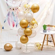 地飘气球生日婚庆店庆派对布置装饰气氛立柱支架桌飘1