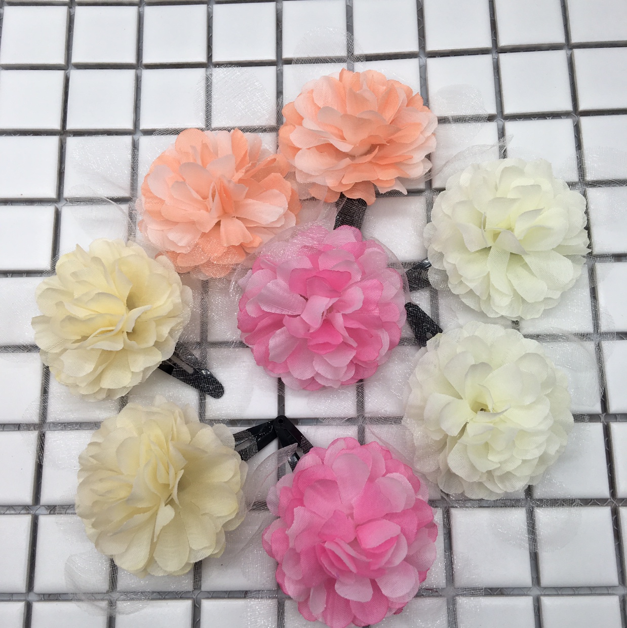 Factory direct selling head flower corsage hand flower performance flower children performance head flower thumbnail