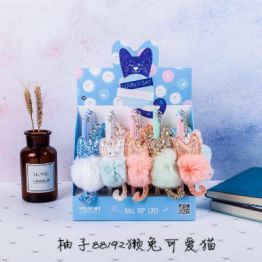 The cute rabbit and cat from Yiwu are of high quality and have adorable designs