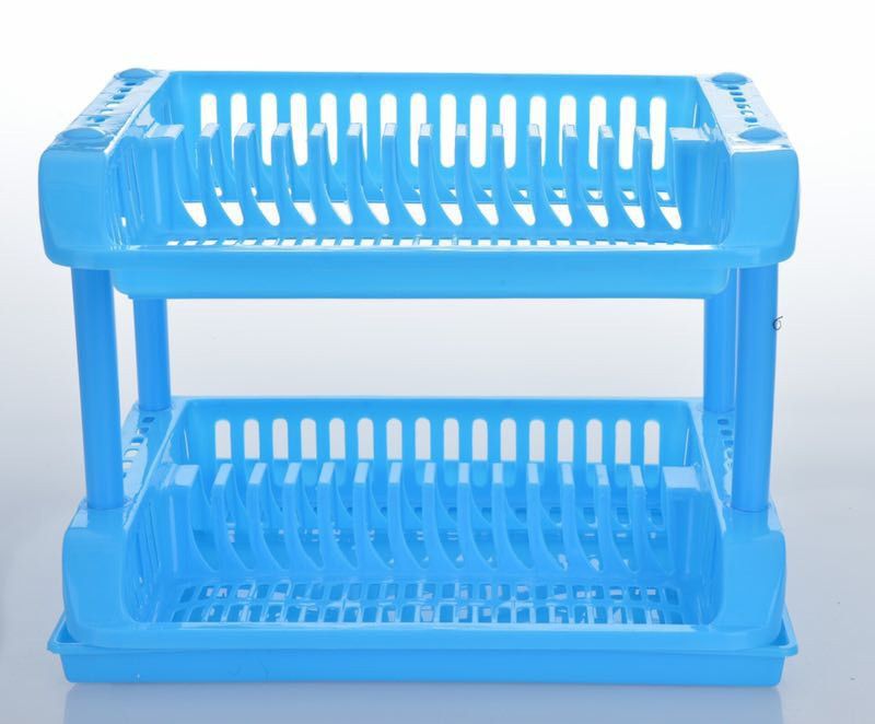 Direct-sale double-layer draining bowl rack full figure