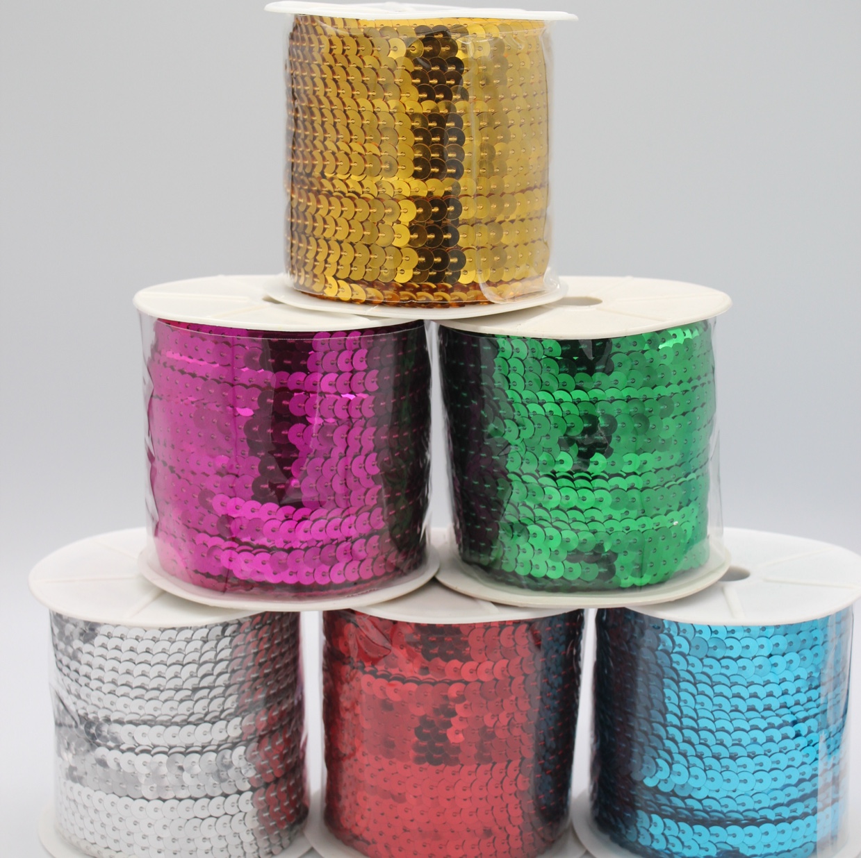 Manufacturer direct selling 6mm ordinary silver beads with DIY beads sequin belt payment now thumbnail