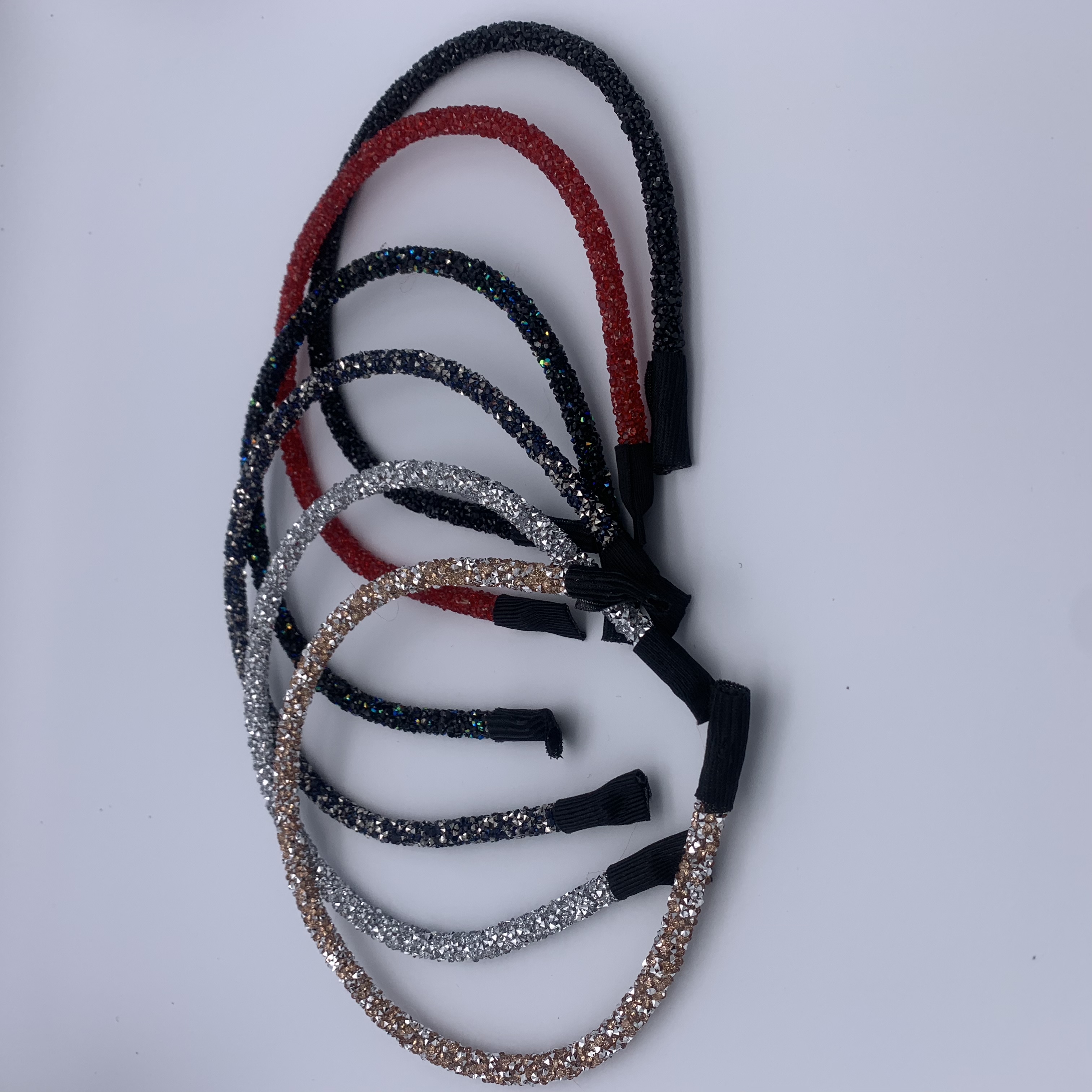 厂家直销韩版新款发饰批发镶钻简约U型发箍 头扣饰品详情图1