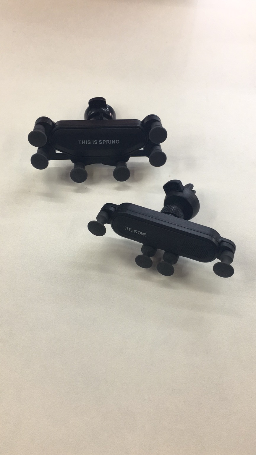 一字型4点 6点出风口重力支架 热销款厂家直销详情图1