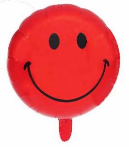 18 Inch Round Smiley Aluminum Film Balloon Festival Party Supplies Manufacturers Wholesale Item Picture