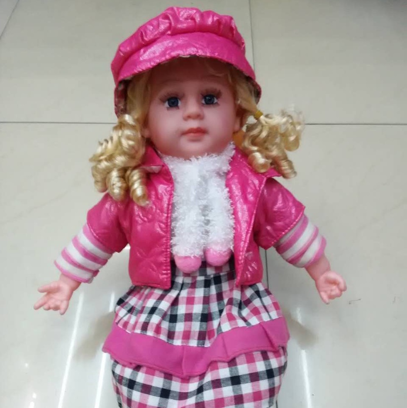 仿真娃娃女孩娃娃儿童文具带有音乐娃娃