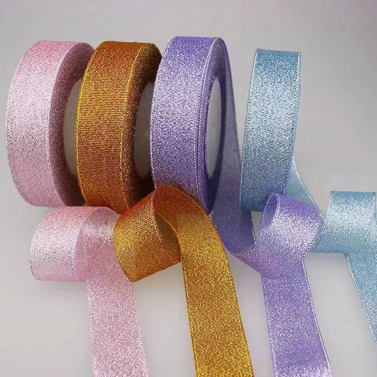 16mm colorful scallion ribbon accessory gift packaging ribbon Application Scenario