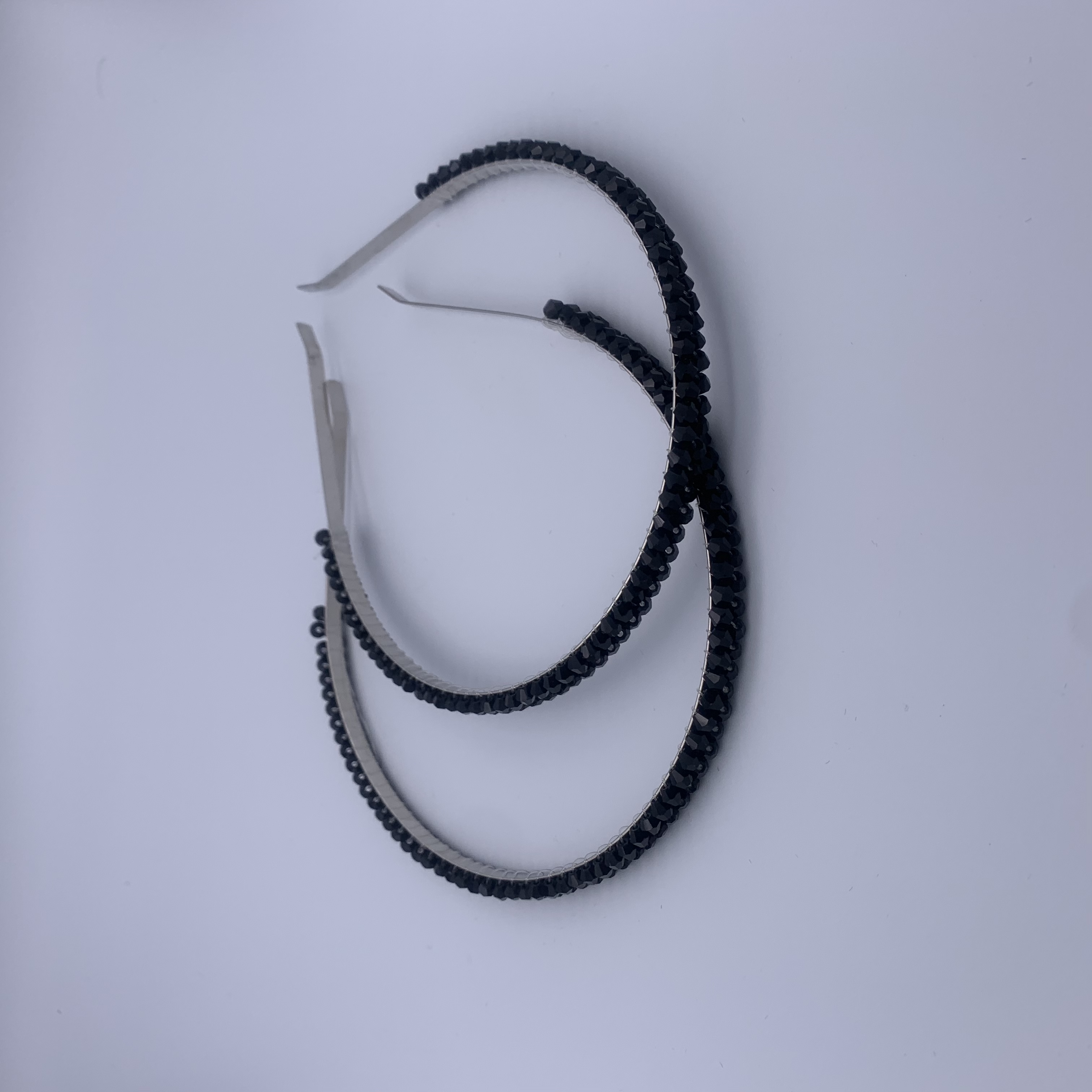 热销韩版头扣水晶发箍带齿防滑洗脸发夹女士头箍百搭网红波浪简约详情图2