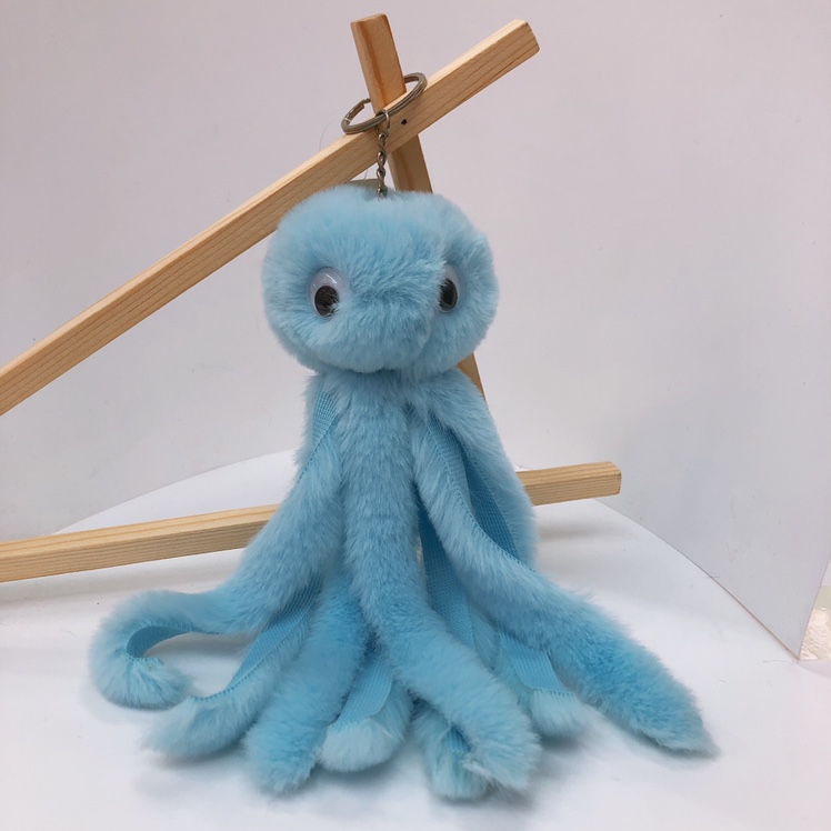 Octopus key chain pendant plush pendant thumbnail