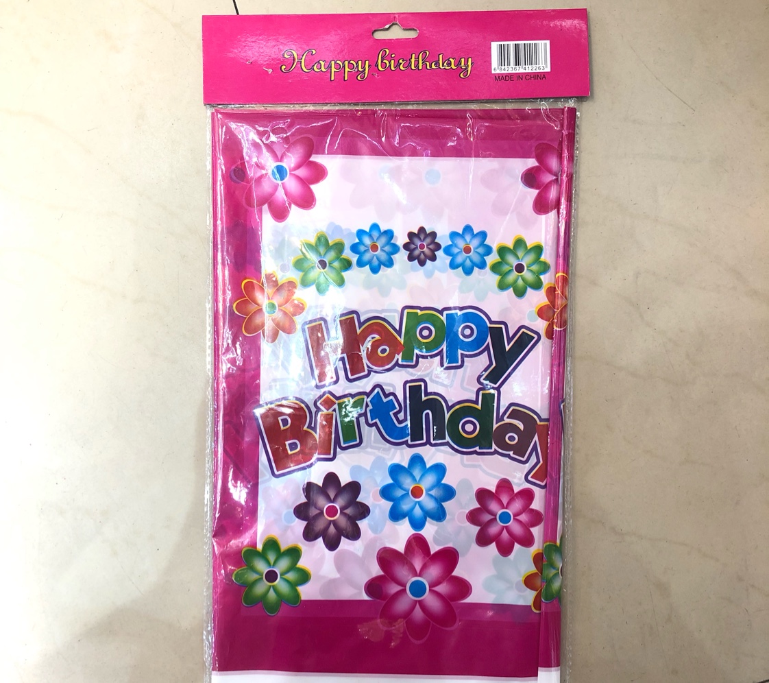 Happy Birthday tablecloth thumbnail